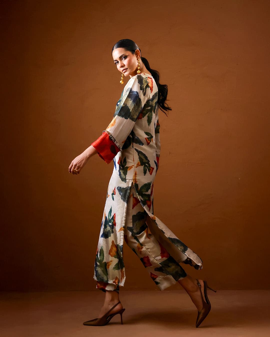 Pardesi Tissue Kurta set