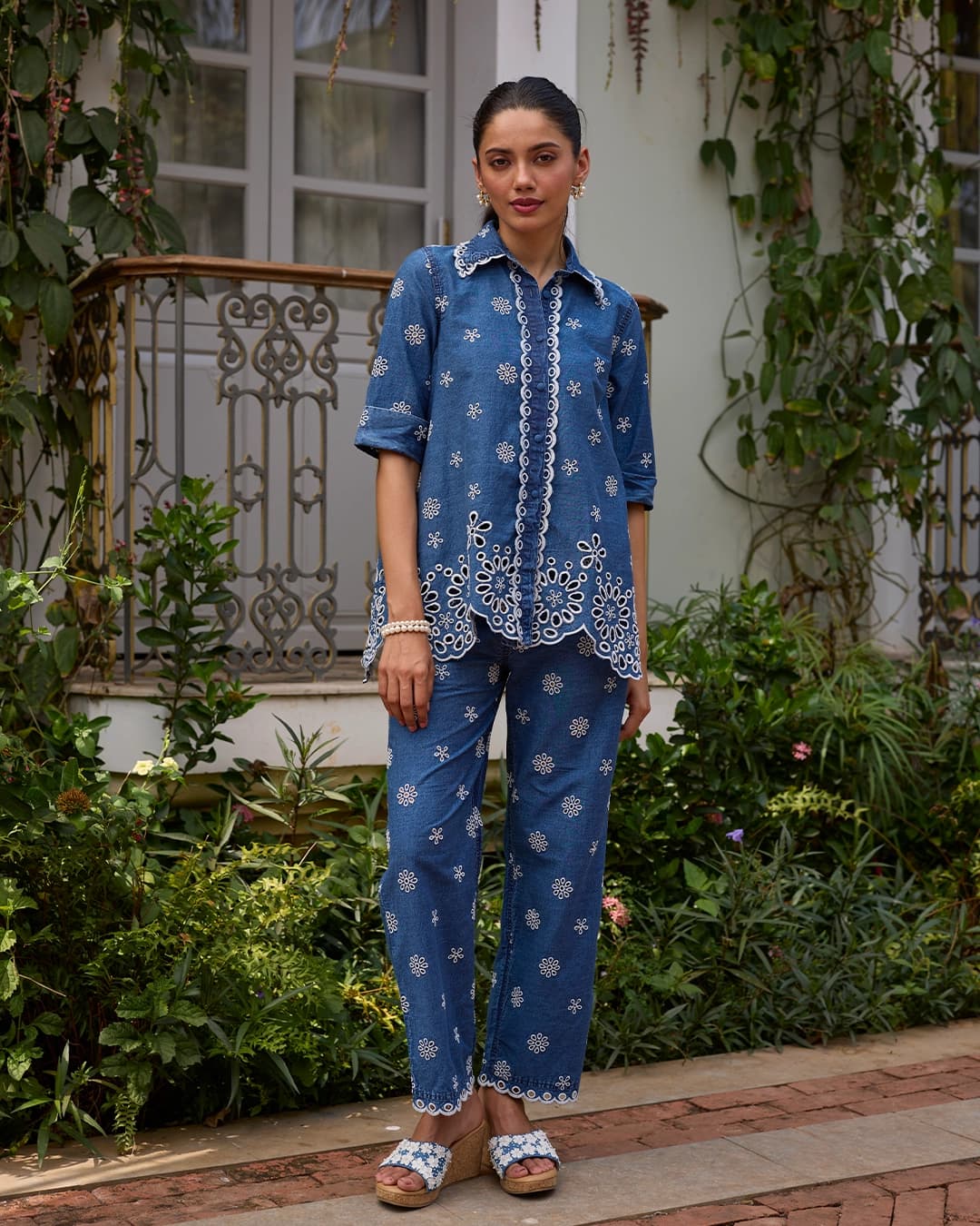 Anvie Denim Co-ord Set