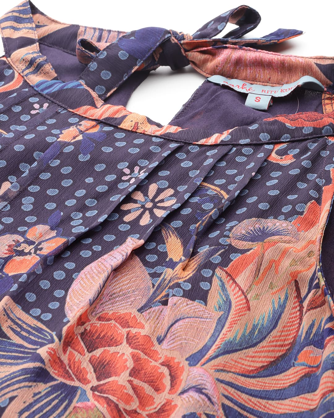 Navy Blue Vaasvi Long Dress