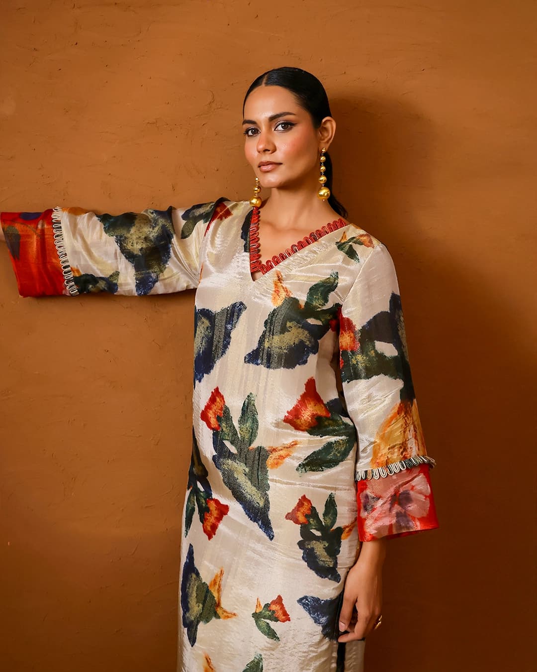 Pardesi Tissue Kurta set