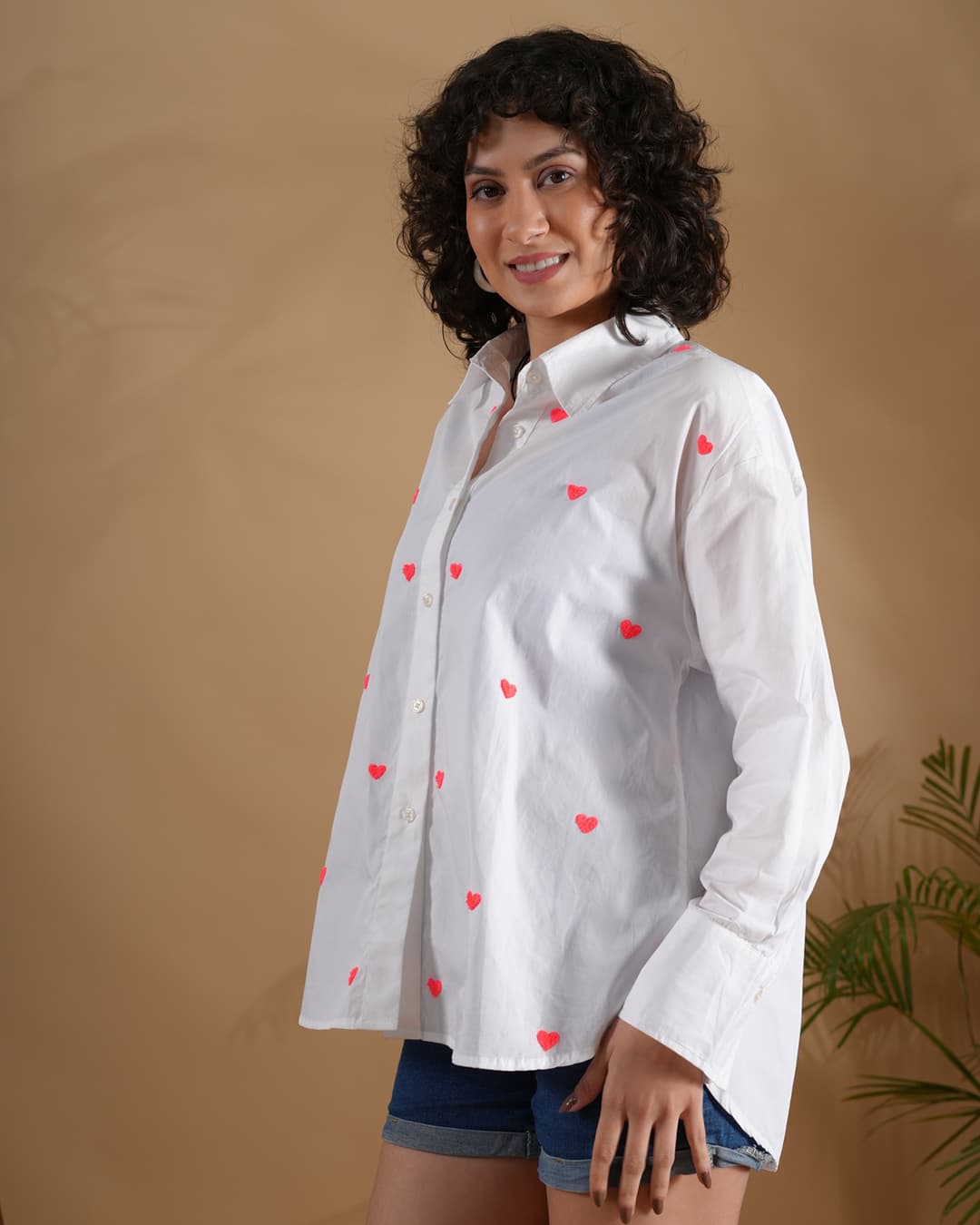 Shirt Heart White