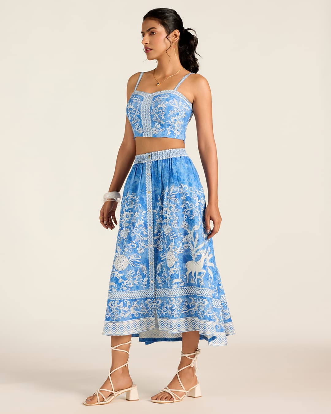 Blue Edwin Cord Set