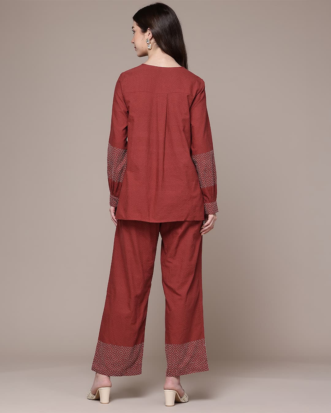 Red Syeta Co-Ord Set