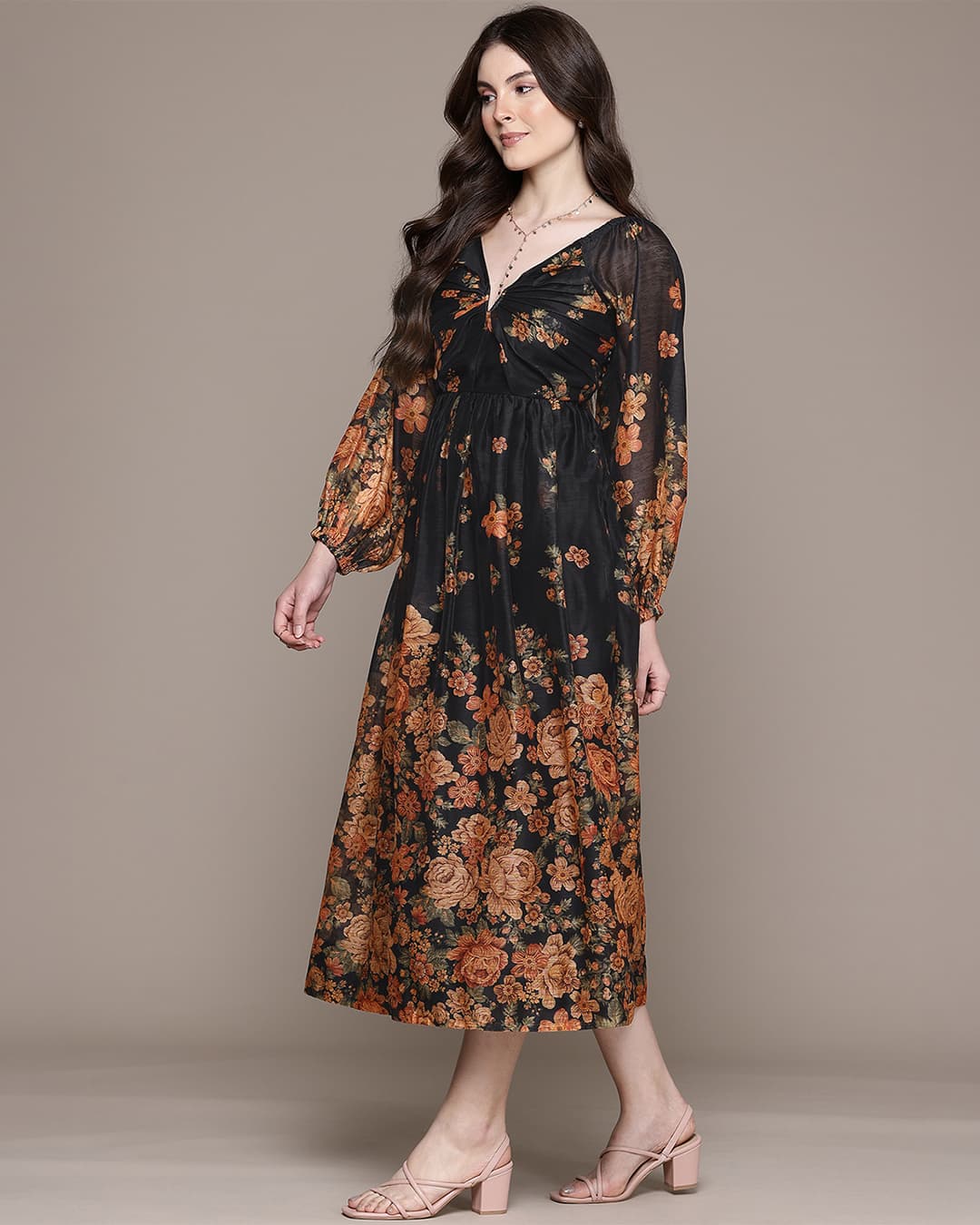 Black Kaitlyn Long Dress