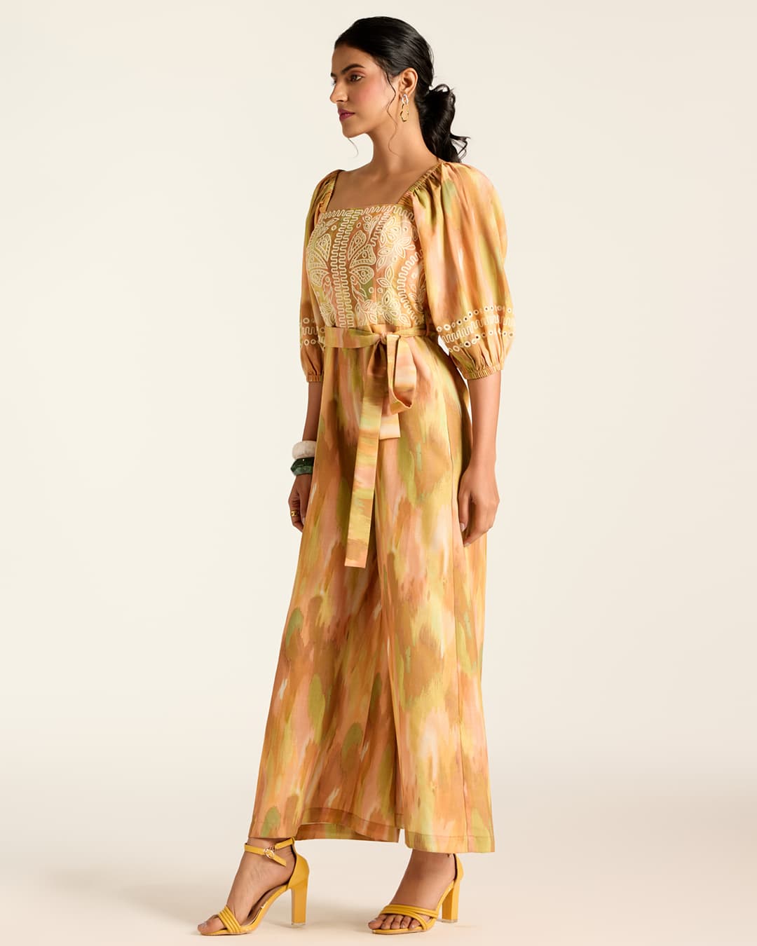 Yellow Tropez Jumpsuit