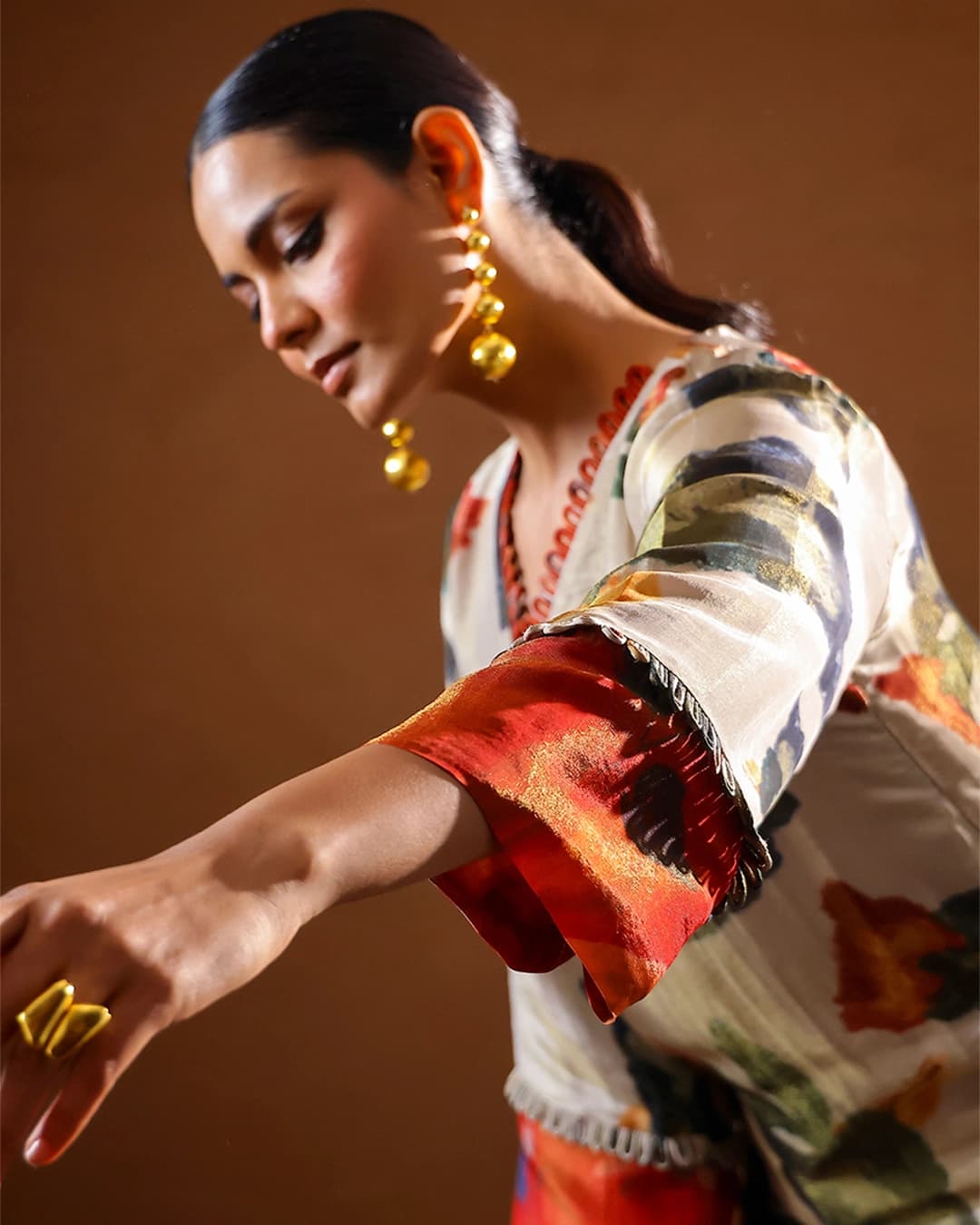 Pardesi Tissue Kurta set