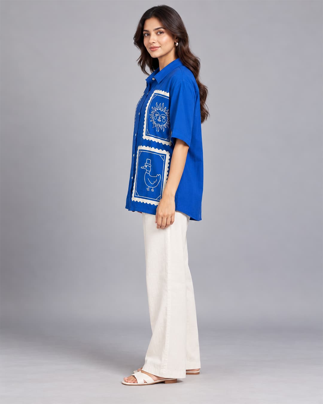 Shirt Summer Sun Blue