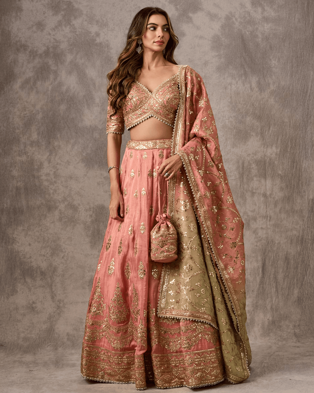 Gorgeous Pink Festivity Lehenga
