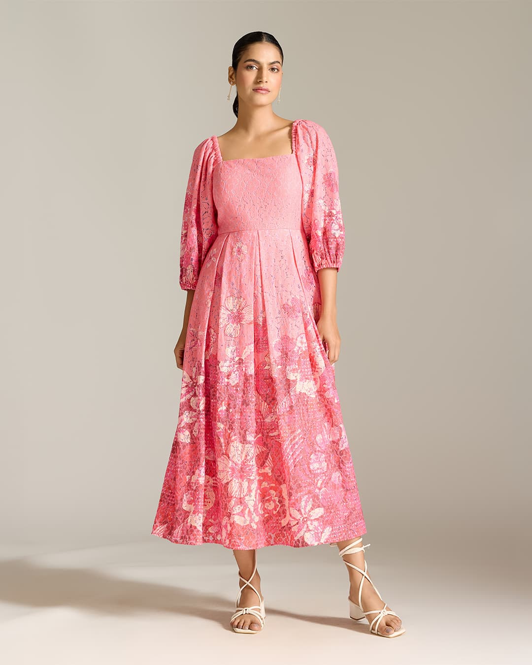 Pink Alicia Long Dress