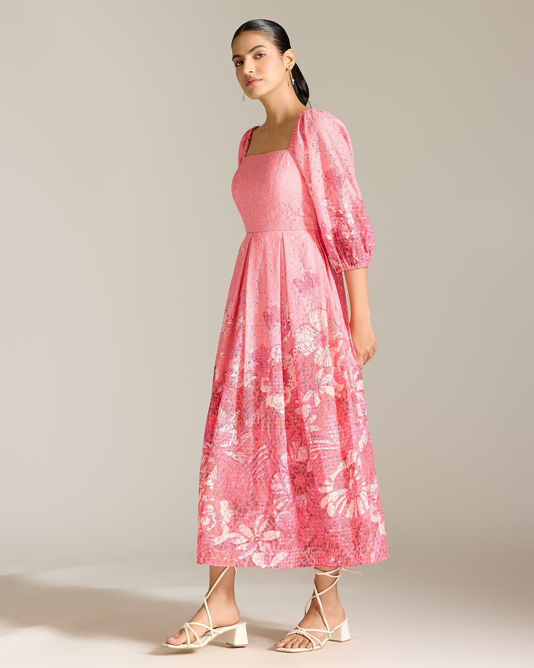 Pink Alicia Long Dress