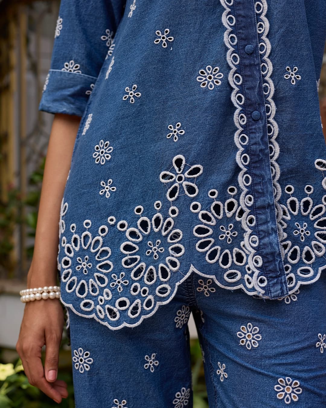 Anvie Denim Co-ord Set