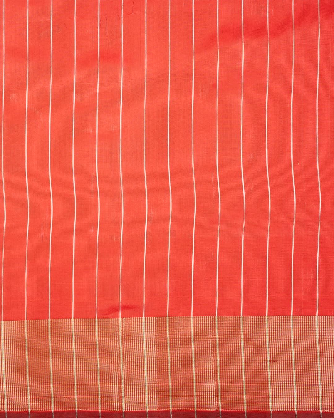Red Chiffon Silk Banarasi Handloom Saree