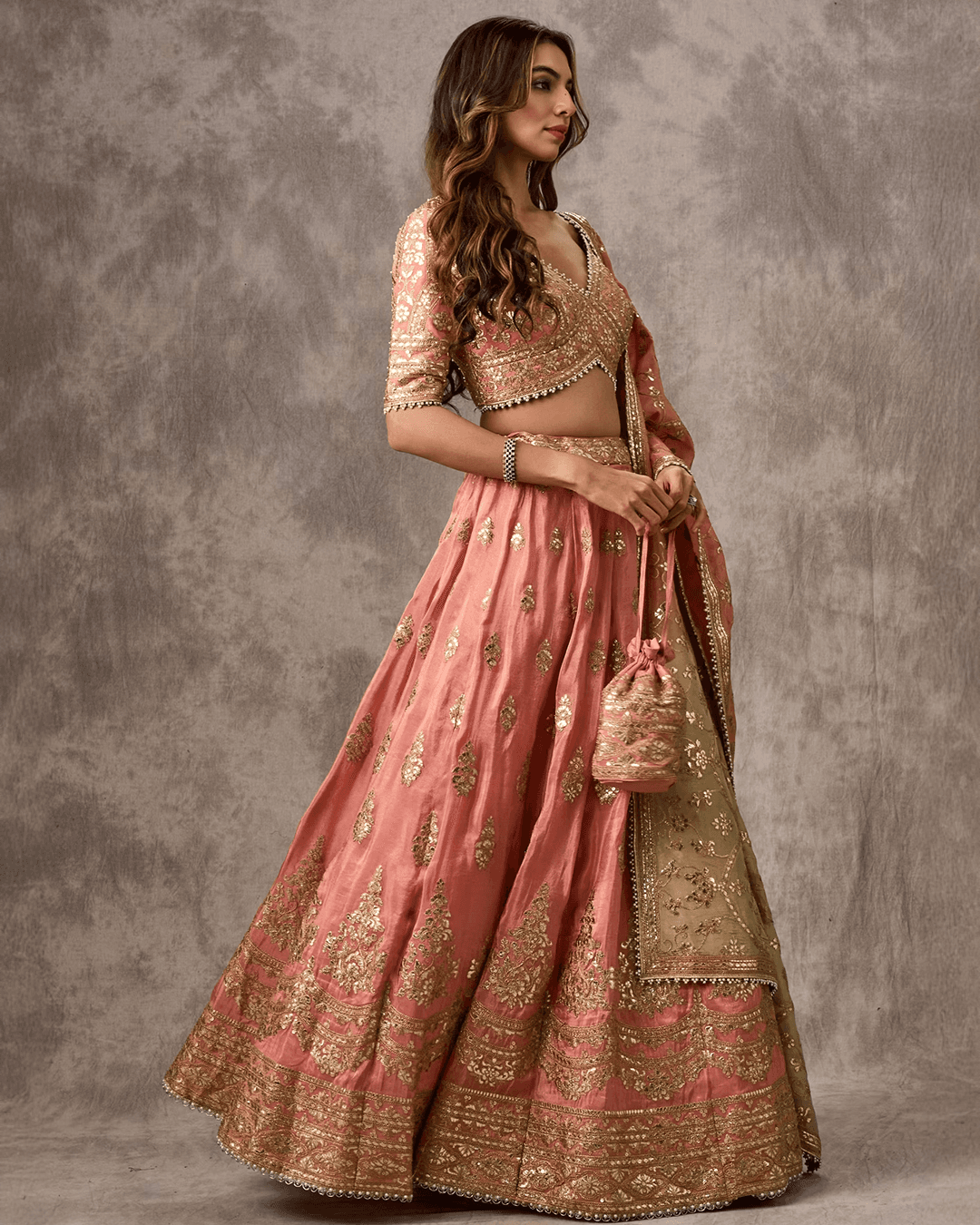 Gorgeous Pink Festivity Lehenga