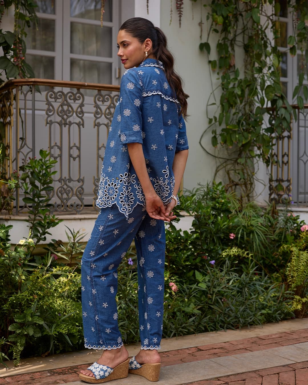Anvie Denim Co-ord Set