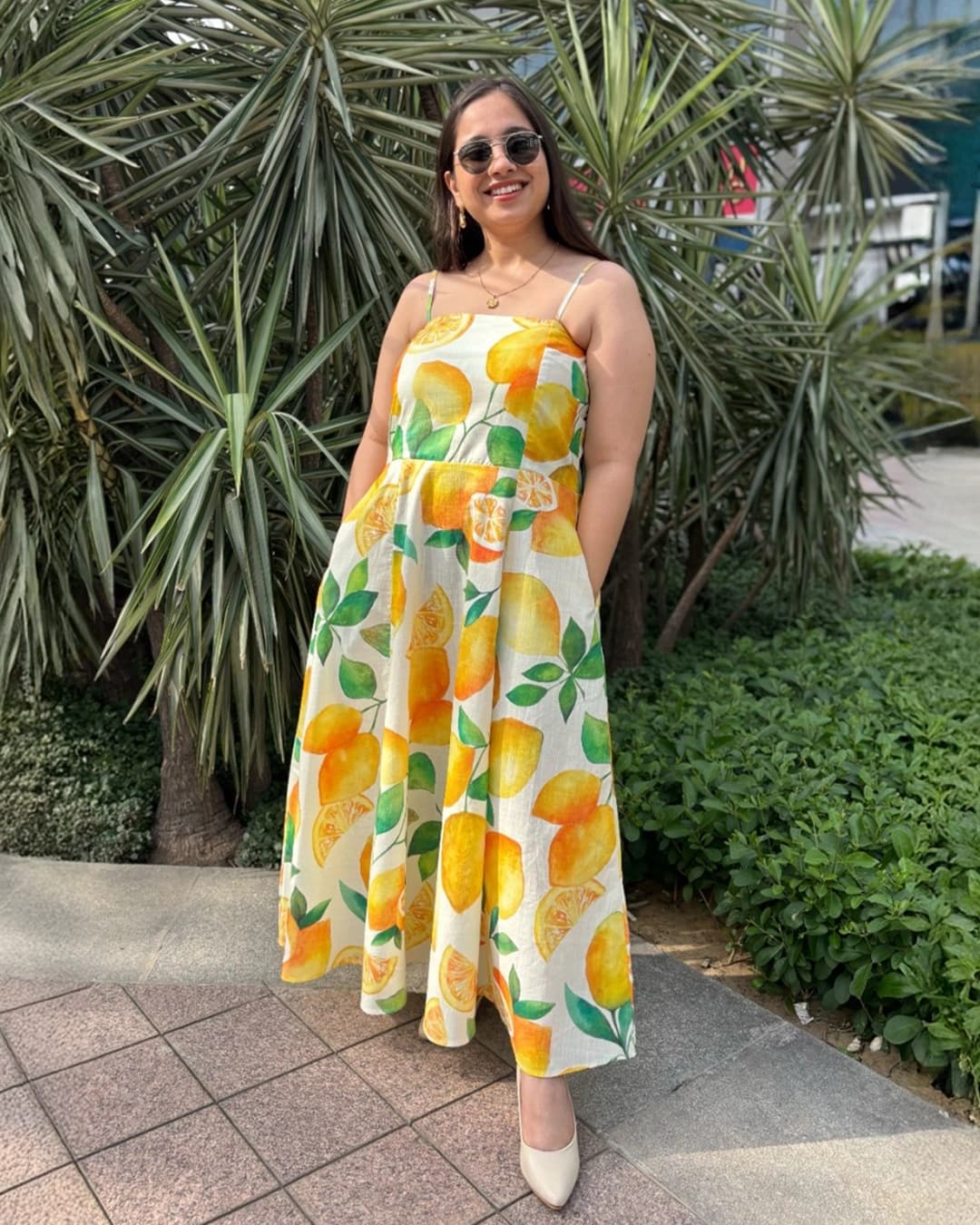 Lemonade Strappy Dress