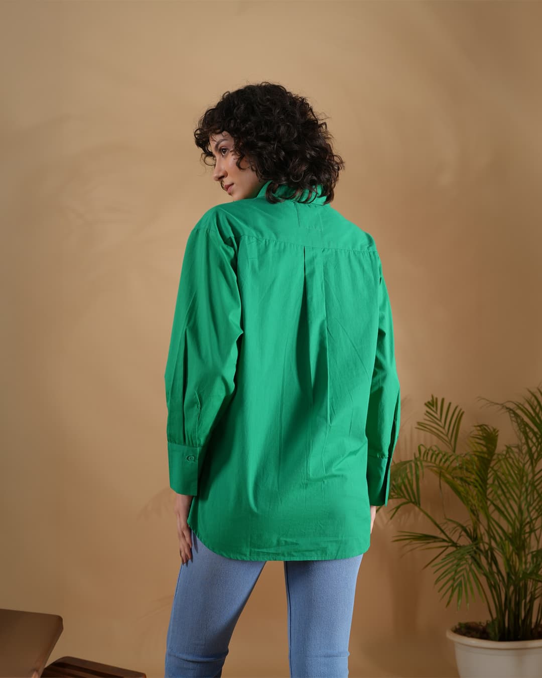 Shirt Flowerpot Green