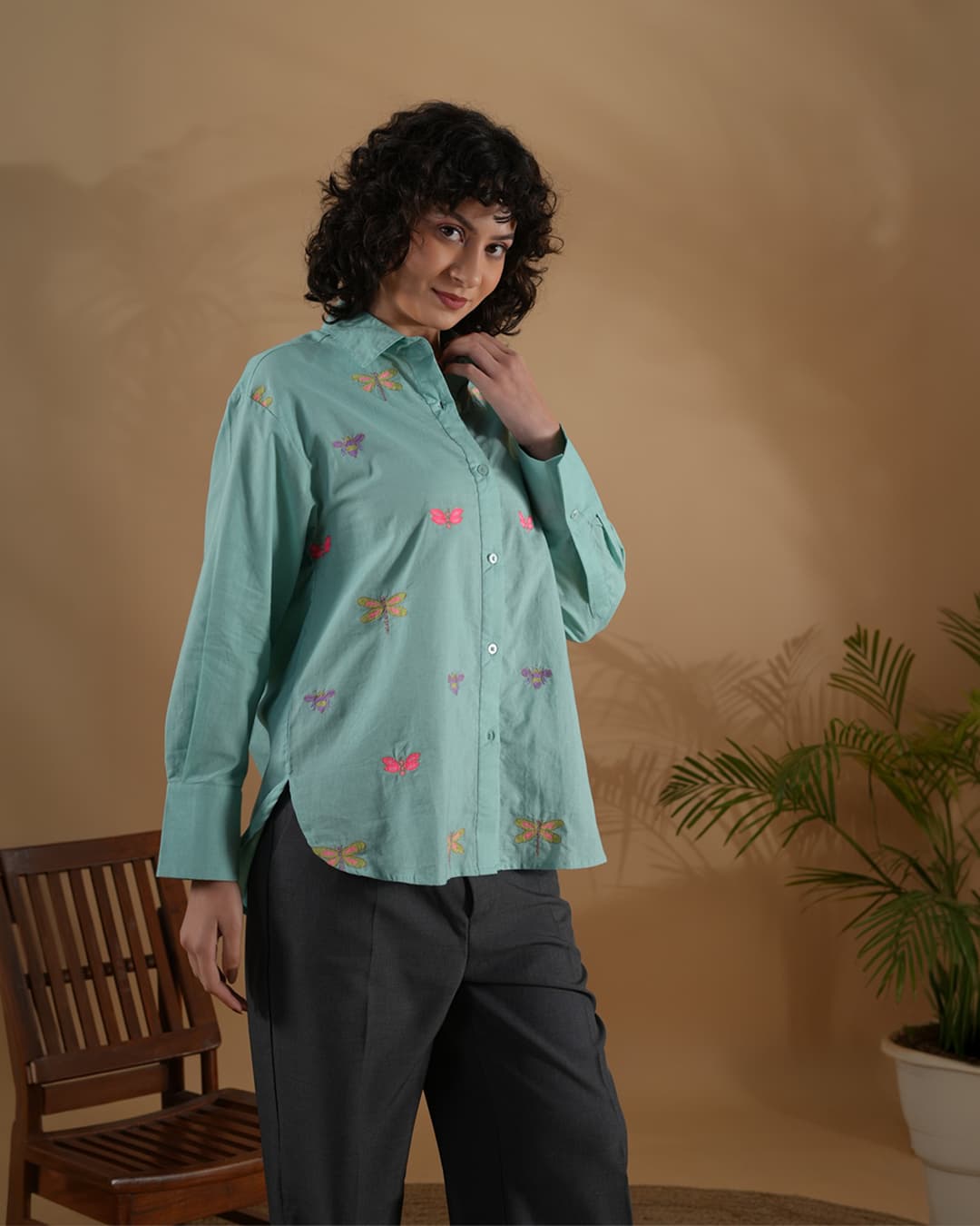 Shirt Big Bug Mint
