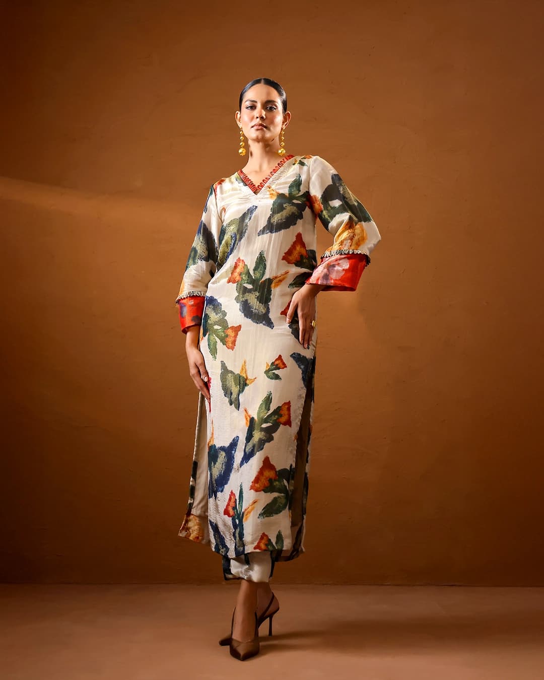 Pardesi Tissue Kurta set