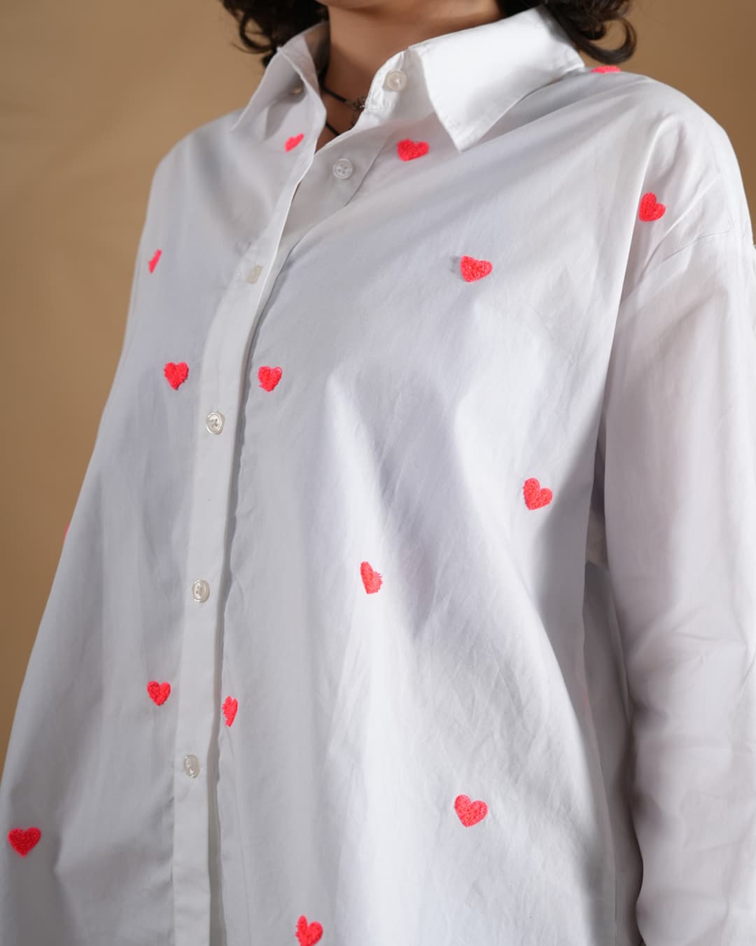 Shirt Heart White