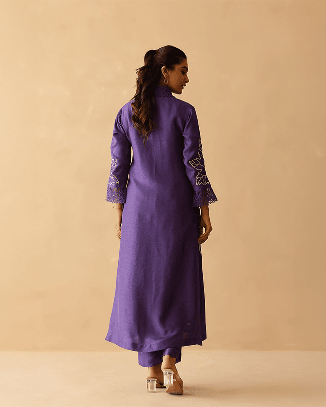 Purple Blossom Tunic set ( Set of 2 )