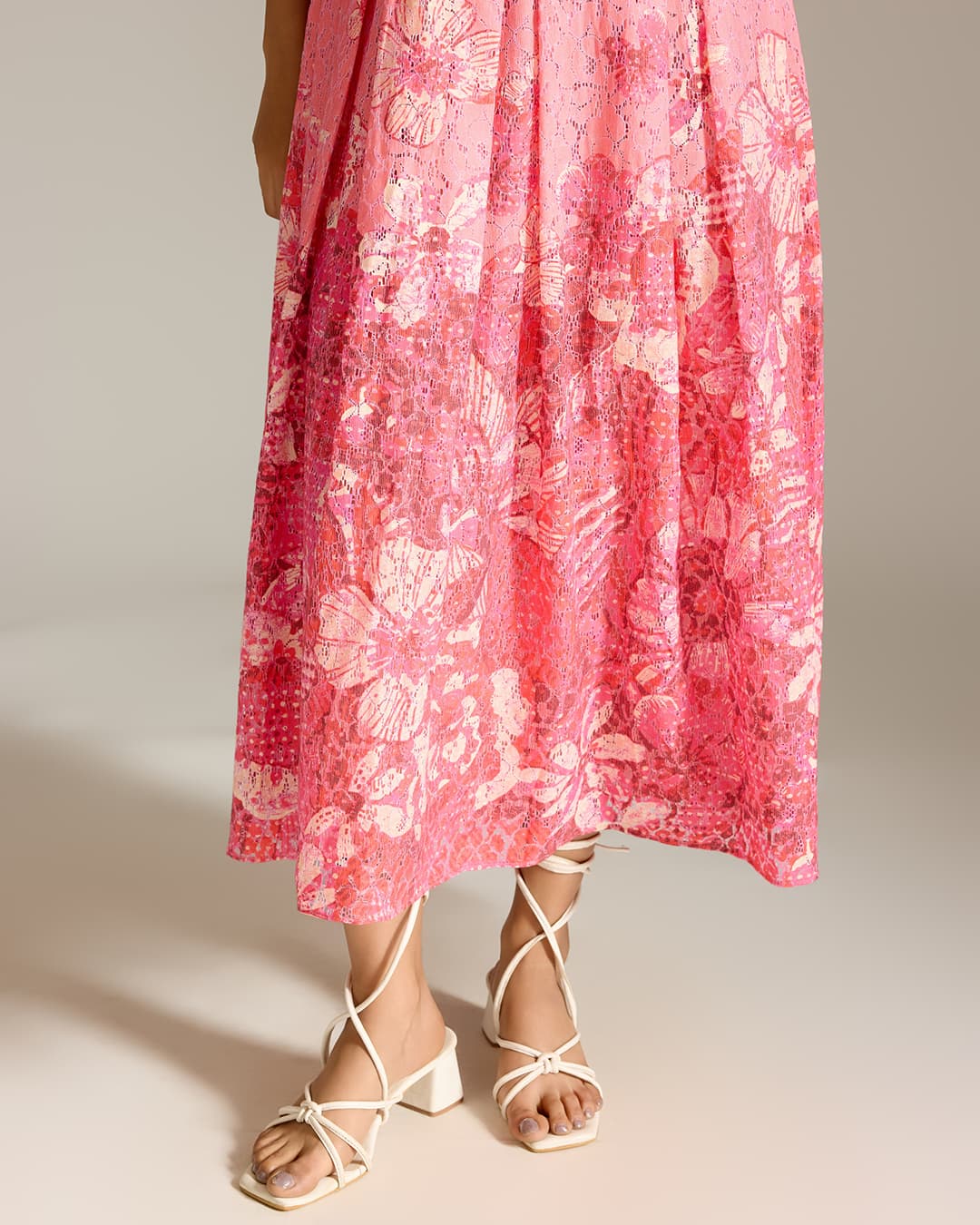 Pink Alicia Long Dress