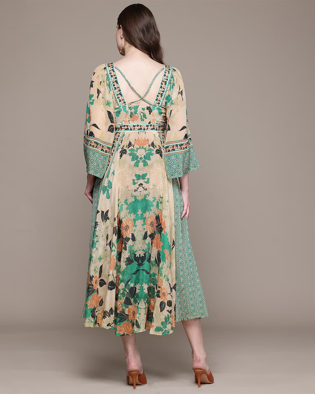 Green Tamannah Long Dress